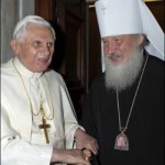 Pope Benedict and Patriarch Kirill