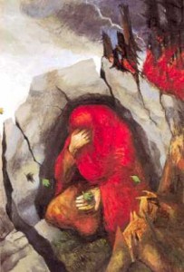 Elijah at the cave